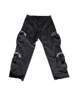 tech water proof trousers テック系 あおば y2k - メルカリ