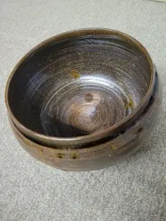 保管未使用品　陶器製 　丸型茶碗　ボウル　鉢
