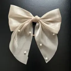 ヘアアクセサリー　ヘアゴム　リボン　卒業式　卒園式　入学式
