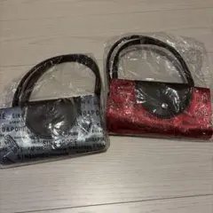 シンガポール 折り畳みトートバッグ 2個