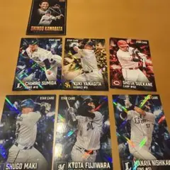 カルビープロ野球チップス2026 スターカード　7枚