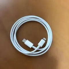 Apple純正 USB-C/Lightningケーブル ホワイト