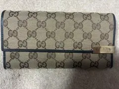 A*♡様 GUCCI 長財布 GGキャンバス ブラウン系 美品のサムネイル
