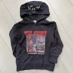 GLOBAL WORK　トイストーリー パーカー チャコールグレー Mサイズ