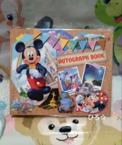 サイン帳　ミッキー＆フレンズ　ディズニーリゾート　マーカー付き　未使用