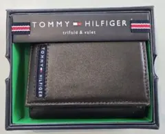 【新品】TOMMY HILFIGER トミーヒルフィガー三つ折り財布　ブラウン