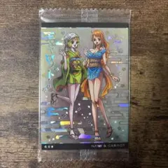 ワンピース　ウエハースカード　ナミ　キャロット