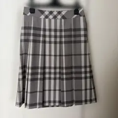 Burberry London / バーバリーロンドン　チェック膝丈スカート