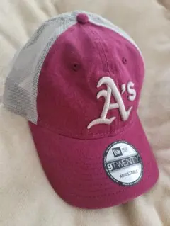 お*！様 NEW ERA　ニューエラ　アスレチックス　キャップ