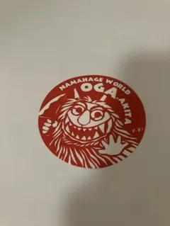 NAMAHAGE WORLD OGA-AKITA ステッカー