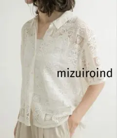 mizuiroind★2025 tile lace shirtsのサムネイル