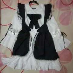 ゴスロリ・ロリータ衣装 白黒