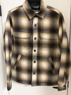 AMERICAN EAGLE チェック柄シャツジャケット