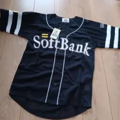SoftBank Hawks レプリカユニフォーム S ブラック