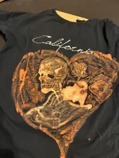 California デザインスカル Tシャツ