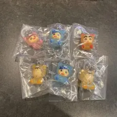 クレヨンしんちゃん めじるしアクセサリー みんなでくまパジャマ