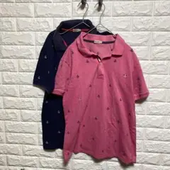 【ミキハウス】（L）ポロシャツセット ハーフボタン コットンのサムネイル
