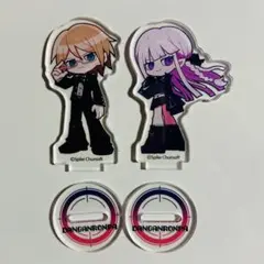 ダンガンロンパ 100均 アクリルスタンド 十神 霧切 セットのサムネイル