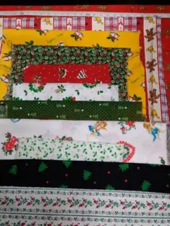 ★★クリスマス用 パッチワーク残布地