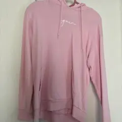 ピンク フード付き パーカー レディースでもメンズでも〇