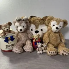 美品 ダッフィーグッズ バッグ ぬいぐるみ Sサイズ まとめて7点セット