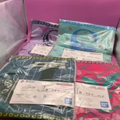 BANDAI ジョジョの奇妙な冒険　スターオーシャン　タオル4種　6枚セット