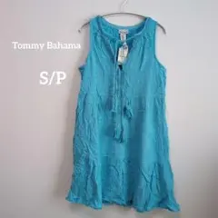 Tommy Bahama ターコイズ ノースリーブワンピース【S/P】タグ付き