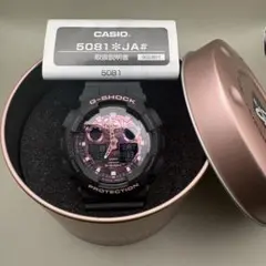 未使用に近い CASIO G-SHOCK GA-100TCB サクラストーム 未使用に近い CASIO G-SHOCK GA-100TCB サクラストーム - メルカリ
