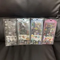 ドロップジェリーシール キティ はぴだんぶい パワーパフガールズ 4点セット