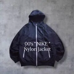 00s NIKE ナイキ ナイロンジャケット スウッシュ ロゴメッシュy2k