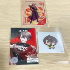 にじさんじ　8th　加賀美ハヤト　メタルカード　ステッカー　特典クリアカード