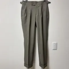 ユニバーサルランゲージ スラックス カーキ カノニコ ユニバーサルランゲージ スラックス カーキ カノニコ