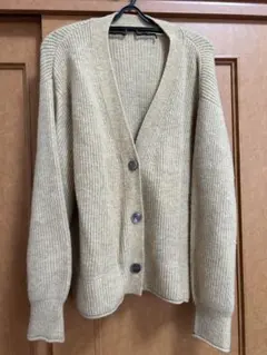 GU ベージュ カーディガン Mサイズ