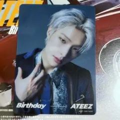 ATEEZ   Birthday HMV特典 ミンギ クリアトレカ