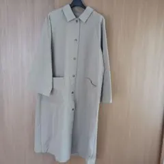 【美品】refined worksオーバーサイズステンカラーコート入学卒業にも！