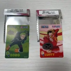 ZORO & LUFFY カードセット