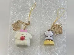 サンリオ　シークレットストラップ　ポムポムプリン　ホイップ マカロン