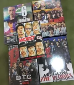 HIGH&LOW THE WORST DVDorブルーレイ4点セット＋マンガ付き