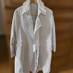 COMME CA ISMシャツコート