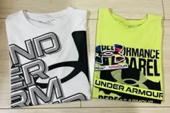 Under Armour パフォーマンスTシャツ 2枚セット YLG