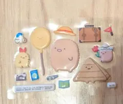 すみっコぐらし　 シール　とんかつ　シールDEおきがえ　　えびふらいのしっぽ