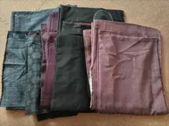 ☆未使用着物しつけ糸付き、大島紬、ほどいた大島紬などいろいろ、リメイクに☆