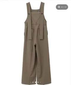 clane BACK RIBBON SUSPENDER SALOPETTEのサムネイル