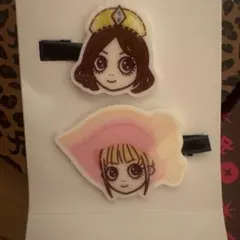 あゆパン 前髪クリップ2個セットのサムネイル