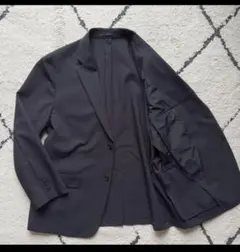 美品　XXL ユニクロ　感動ジャケット　テーラードジャケット　ブラック