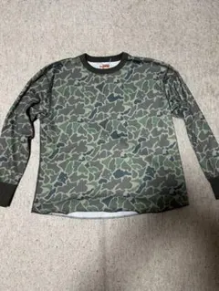 00s OLD GAP サーマル ワッフル ロンt カモ 迷彩 - メルカリ