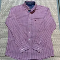 BEVERLY HILLS POLO CLUB ストライプシャツLサイズ