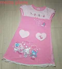 メゾピアノ ミミポポ 120 キッズ服 当時物 平成レトロ Tシャツ ドット