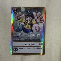 アナログの少年 EX1 パラレル デジモンカードゲーム - メルカリ