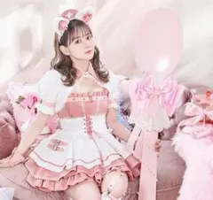 【Malymoon】ジェラートキャットナース ピンクのサムネイル